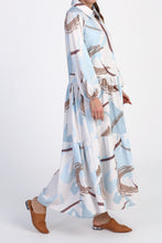 Load image into Gallery viewer, Women's Printed Long Dress