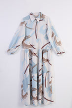 Load image into Gallery viewer, Women's Printed Long Dress