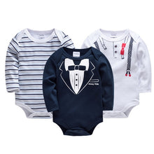 Load image into Gallery viewer, Kavkas Baby Boys Girls Bodysuit 6 PCS 3 PCS Long Sleeve 100% Cotton Baby Clothes 0-12 months Newborn body bebe Jumpsuit Clothing