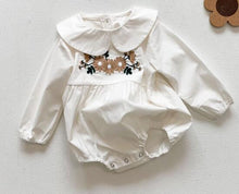Load image into Gallery viewer, Baby Girl Romper Long Sleeve Clothes For Girls Lace Newborn Baby Rompers For Girls Jumpsuit 100% Cotton Baby Boys Romper