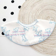 Load image into Gallery viewer, Ins Korean Baby Bib Princess Style Sweet Lace Fake Collar Thickened Cotton Bibs Soliva Towel Spit Cloths Children Products