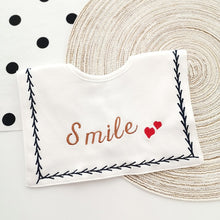 Load image into Gallery viewer, Ins Korean Baby Bib Princess Style Sweet Lace Fake Collar Thickened Cotton Bibs Soliva Towel Spit Cloths Children Products