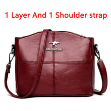 Load image into Gallery viewer, High Quality Soft PU Leather Shoulder Crossbody Bags for Women 2020 New Luxury Handbags Women Bags Designer Messenger Bag Sac