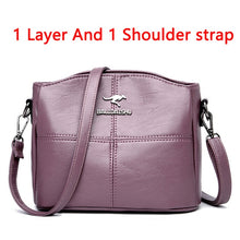 Load image into Gallery viewer, High Quality Soft PU Leather Shoulder Crossbody Bags for Women 2020 New Luxury Handbags Women Bags Designer Messenger Bag Sac