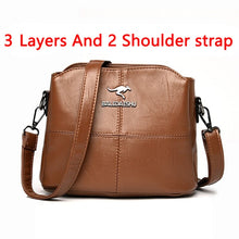 Load image into Gallery viewer, High Quality Soft PU Leather Shoulder Crossbody Bags for Women 2020 New Luxury Handbags Women Bags Designer Messenger Bag Sac