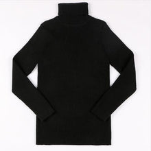Load image into Gallery viewer, 2021 Autumn Baby Boys Girls Turtleneck Sweaters Sweater Kids Sweaters For Winter Knitted Bottoming Boys Sweaters Vetement Enfant