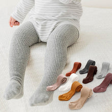 Load image into Gallery viewer, Baby Tights Winter Autumn Solid Color Soft Cotton Thick Warm Baby Girl Tights Newborn Toddler Tight Boy Girl Pantyhose Clothes