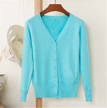 Load image into Gallery viewer, 2019 Spring Autumn Single Breasted Long Sleeve Knitted Sweaters Ladies Plus size 4XL Cardigan Women Oversized Sweater Coat 3603