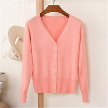 Load image into Gallery viewer, 2019 Spring Autumn Single Breasted Long Sleeve Knitted Sweaters Ladies Plus size 4XL Cardigan Women Oversized Sweater Coat 3603