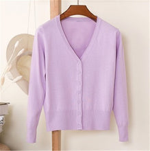 Load image into Gallery viewer, 2019 Spring Autumn Single Breasted Long Sleeve Knitted Sweaters Ladies Plus size 4XL Cardigan Women Oversized Sweater Coat 3603