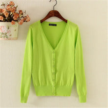 Load image into Gallery viewer, 2019 Spring Autumn Single Breasted Long Sleeve Knitted Sweaters Ladies Plus size 4XL Cardigan Women Oversized Sweater Coat 3603