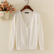 Load image into Gallery viewer, 2019 Spring Autumn Single Breasted Long Sleeve Knitted Sweaters Ladies Plus size 4XL Cardigan Women Oversized Sweater Coat 3603