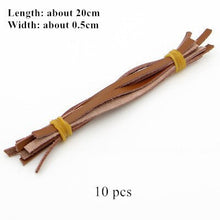 Load image into Gallery viewer, 4 Pairs Leather Horn Toggle Closure Buttons Jacket Duffle Coat Shawl Fasteners Resin Button Clothes Sewing DIY Craft Accessories