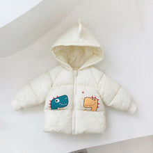 Load image into Gallery viewer, Baby Girls and Boys Parkas Coats Hooded Cartoon Children Cotton-padded Jacket Outerwear Outdoor Clothing Warm