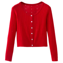 Load image into Gallery viewer, sweters women 2018 Korean loose short sweater spring and autumn long-sleeved women's cardigan top pull femme women tops PZ159