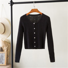 Load image into Gallery viewer, sweters women 2018 Korean loose short sweater spring and autumn long-sleeved women's cardigan top pull femme women tops PZ159