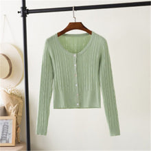 Load image into Gallery viewer, sweters women 2018 Korean loose short sweater spring and autumn long-sleeved women's cardigan top pull femme women tops PZ159