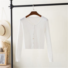 Load image into Gallery viewer, sweters women 2018 Korean loose short sweater spring and autumn long-sleeved women's cardigan top pull femme women tops PZ159