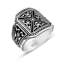 Load image into Gallery viewer, Men's 925 Carat Silver Ring