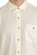 Load image into Gallery viewer, Men's Long Sleeves Cream Skinny Fit Shirt