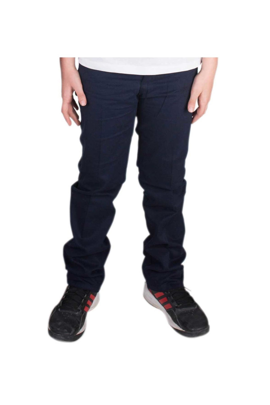 Boy's Navy Blue Linen Pants