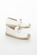 Load image into Gallery viewer, Women&#39;s White Flat Shoes
