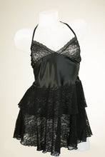 Load image into Gallery viewer, PIERRE CARDIN NIGHT DRESS - Black
