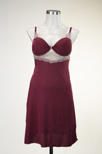 Load image into Gallery viewer, PIERRE CARDIN NIGHT DRESS - Burgundy
