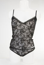 Load image into Gallery viewer, PIERRE CARDIN LACE LINGERIE - Black
