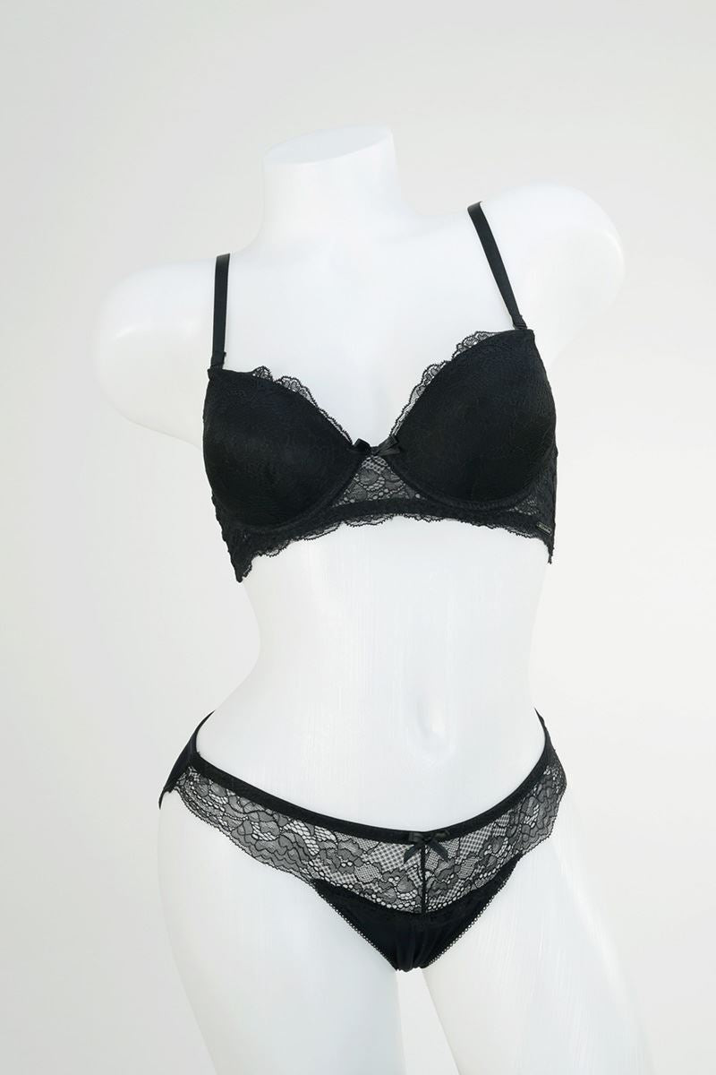 US POLO ASSN PERFECT COVERAGE BRA - Black