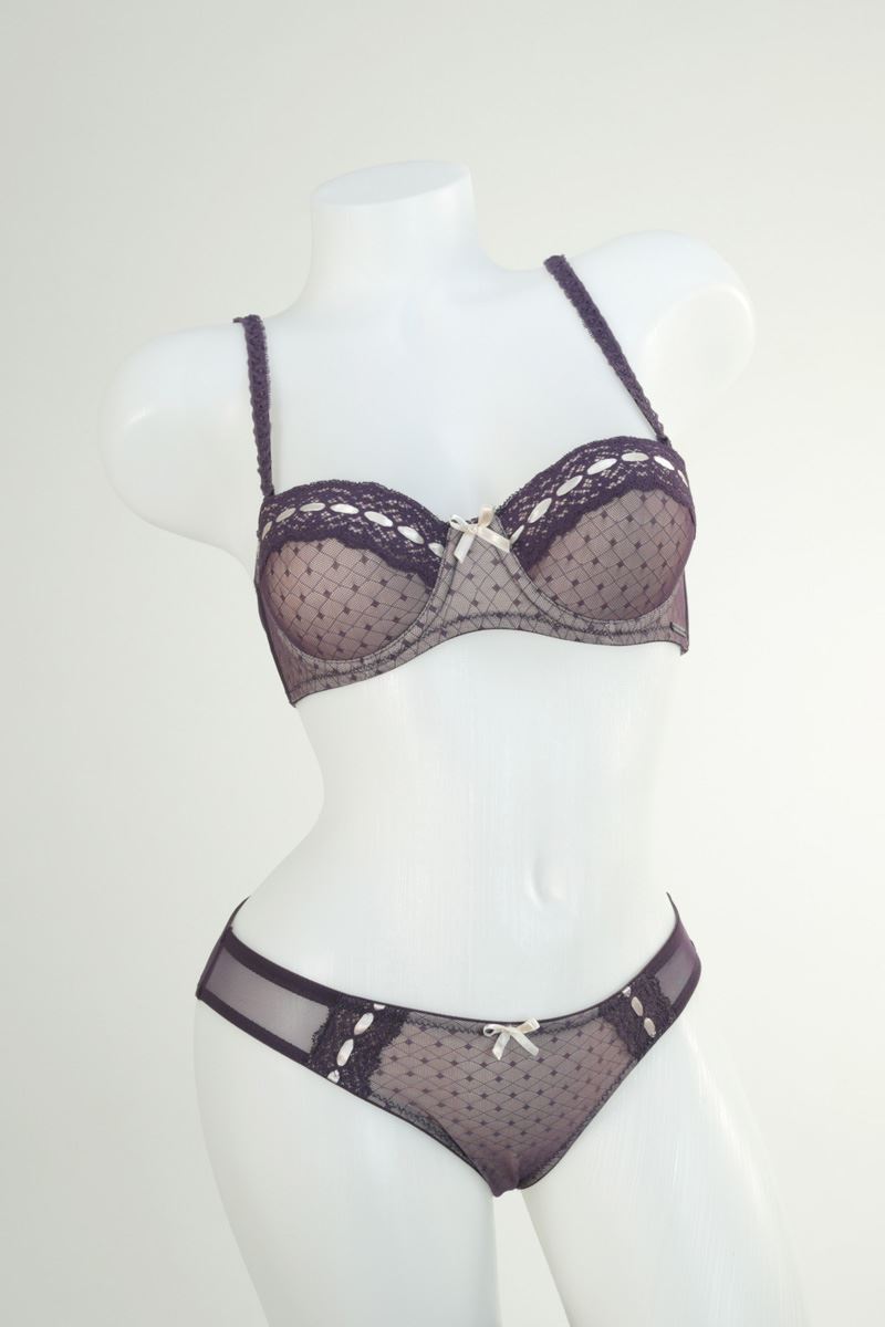 US POLO ASSN FULL SUPPORT BRA SET - Purple