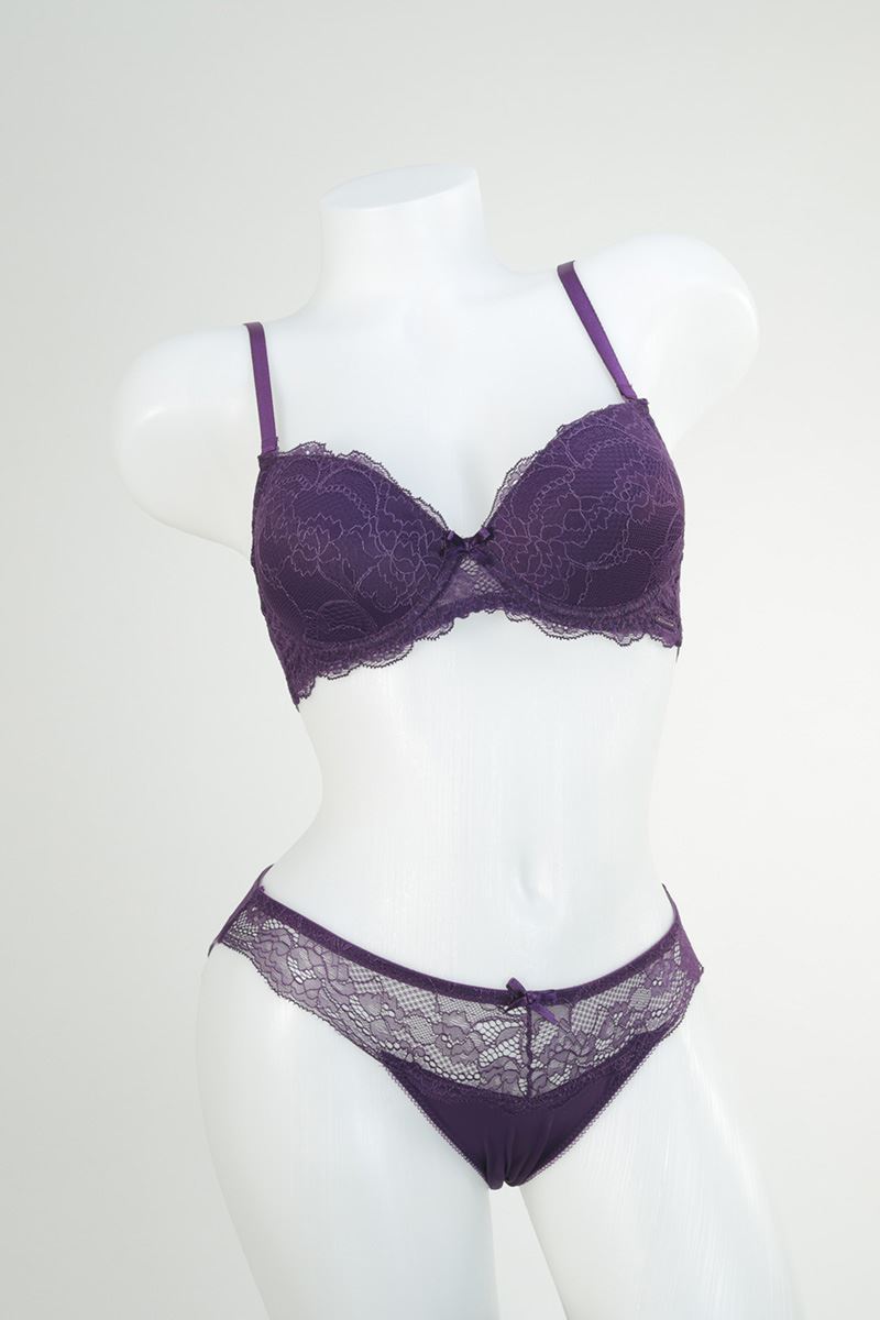 US POLO ASSN PERFECT COVERAGE BRA - Purple