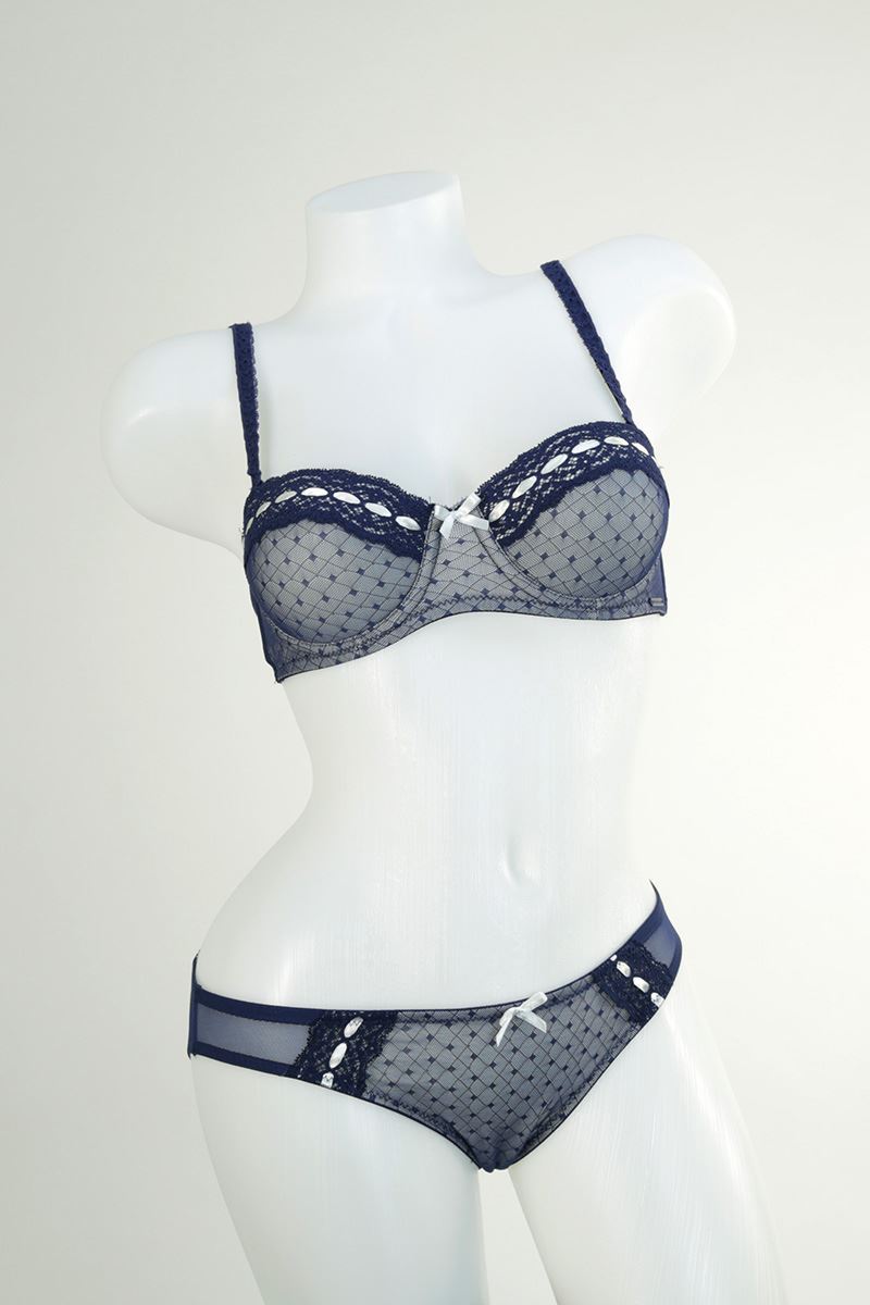 US POLO ASSN FULL SUPPORT BRA SET - Dark blue