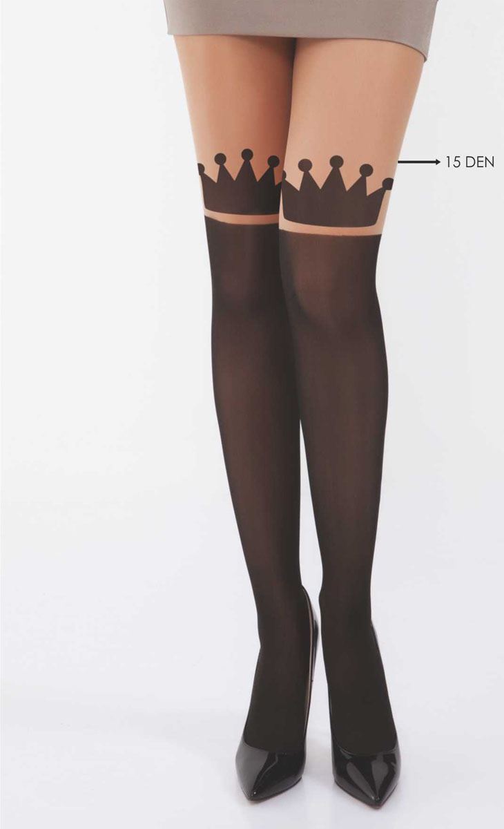 DAYMOD ROYAL PANTYHOSE - Black