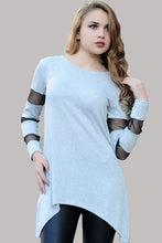Load image into Gallery viewer, Vavin CONTRAST LENGTH BLOUSE - Grey
