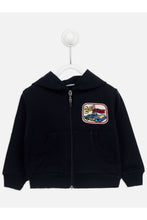 Load image into Gallery viewer, Boy&#39;s Dark Navy Blue Seasonal Sweatshirt
