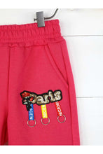 Load image into Gallery viewer, Girl&#39;s Fuchsia Seasonal Sport Pants
