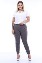 Load image into Gallery viewer, Women&#39;s Oversize Grey Lycra Pants
