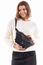 Load image into Gallery viewer, Women&#39;s Black Waist Bag
