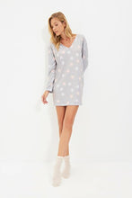 Load image into Gallery viewer, Women&#39;s Star Pattern Nightgown
