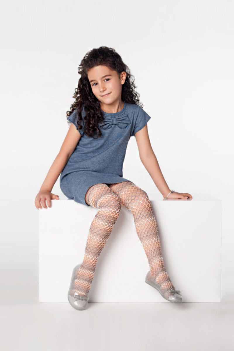 DAYMOD MESH PANTYHOSE - Purple