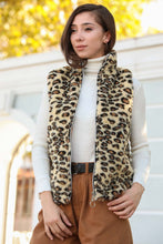 Load image into Gallery viewer, Women&#39;s Beige Fur Vest
