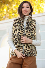 Load image into Gallery viewer, Women&#39;s Beige Fur Vest
