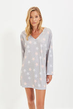 Load image into Gallery viewer, Women&#39;s Star Pattern Nightgown
