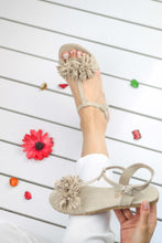Load image into Gallery viewer, Women&#39;s Mink Flat Sandals
