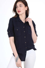 Load image into Gallery viewer, Women&#39;s Double Flap Pocket Shirt
