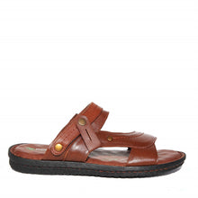 Load image into Gallery viewer, Men&#39;s Ginger Leather Sandals
