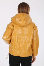 Load image into Gallery viewer, Women&#39;s Oversize Leather-like Blown Coat
