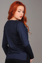 Load image into Gallery viewer, Vavin RAGLAN BLOUSE - Dark blue
