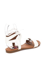 Load image into Gallery viewer, Women&#39;s White Flat Sandals
